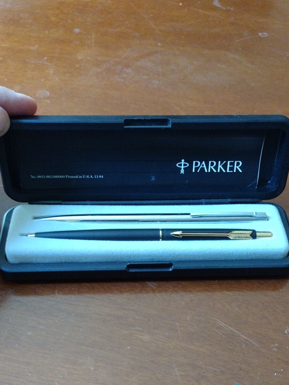 Vintage Parker Pen And Mechanical Pencil Set Refillable